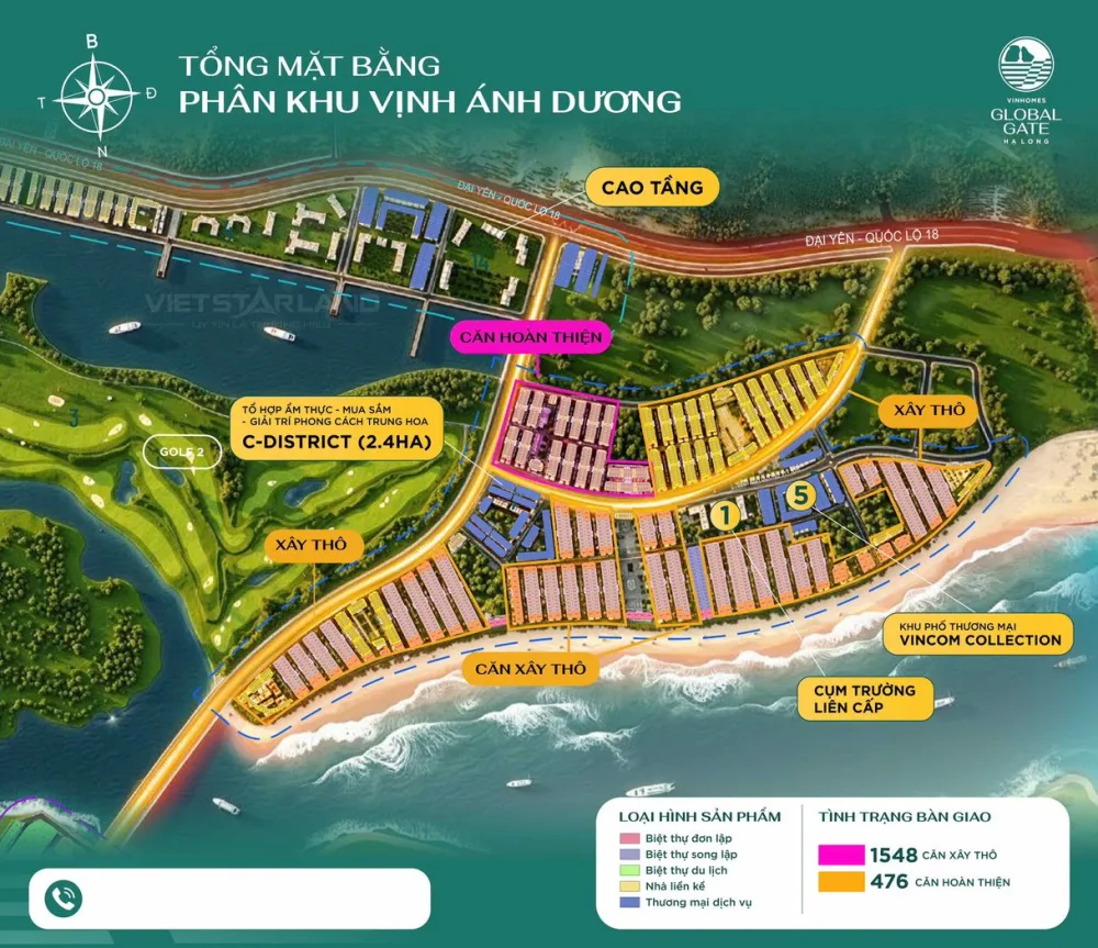 Tiến độ thực tế Hạ Long Xanh